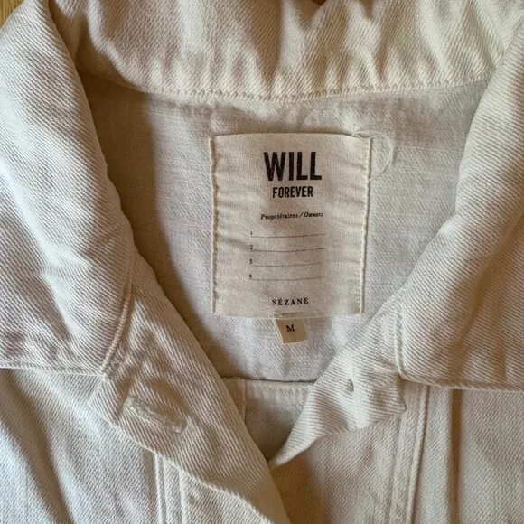 Sezane Wills Jacket in Ecru - Picture 3 of 4